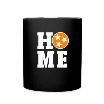 Home Tennessee Liebhaber Freiwilliger Staat Tennes - Tasse einfarbig - Schwarz - Vorne