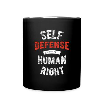 Krav Maga Self Défense Arts Martiaux Cadeau - Mug uni - noir - Devant