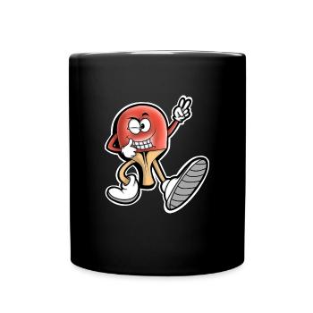 Ping-pong - Mug uni - noir - Devant