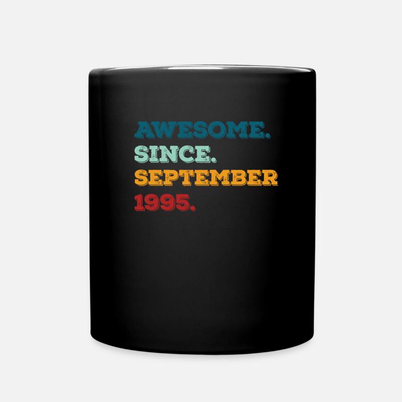 Anniversaire Septembre 1995 Naissance Année de naissance - Mug uni - noir