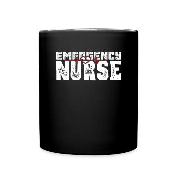 Service ambulancier Infirmier paramédical - Mug uni - noir - Devant