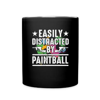 Paintball Cadeau Paintballer Paintball Player - Mug uni - noir - Devant