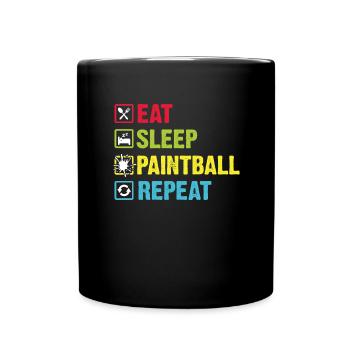 Paintball Cadeau Paintballer Paintball Player - Mug uni - noir - Devant
