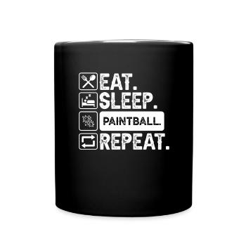 Paintball Cadeau Paintballer Paintball Player - Mug uni - noir - Devant