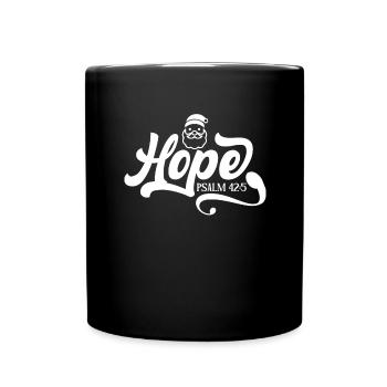 Psaume 42: 5 Espérance 425 42 5 Verset biblique Prière - Mug uni - noir - Devant