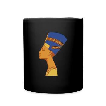 Egyptian Queen Egypt - Full Colour Mug - black - Front