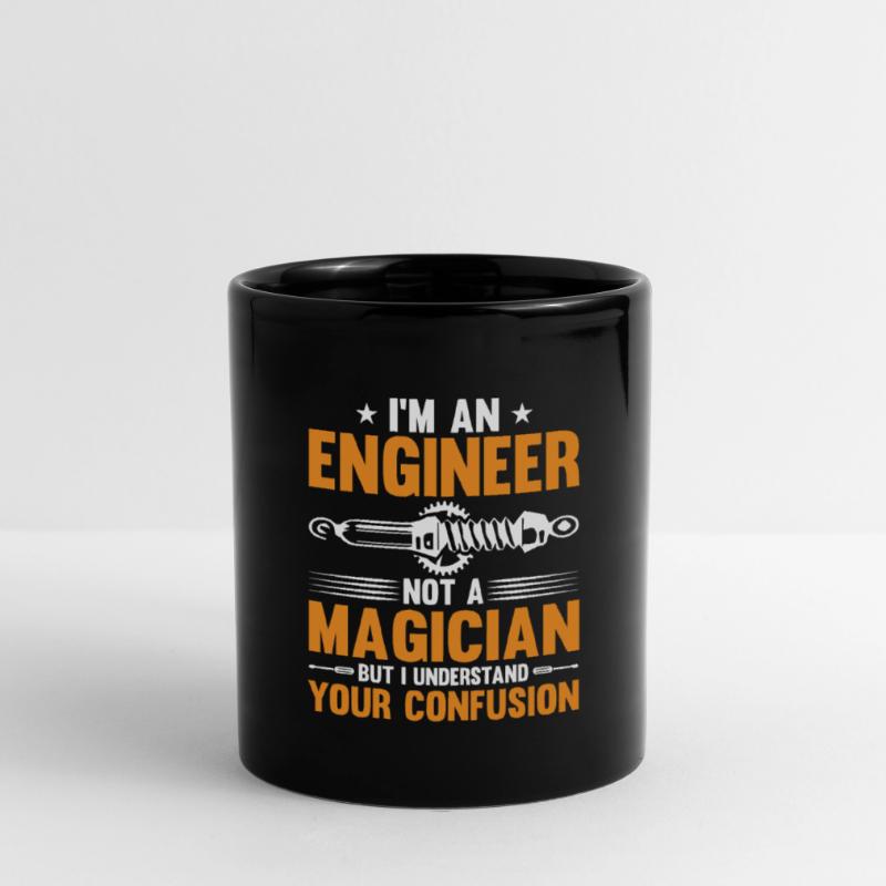 Engineer Brain Mechanical Engineering Electrical Engineering Math Full Colour Mug