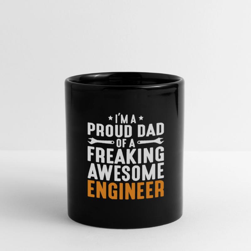 Engineer Brain Mechanical Engineering Electrical Engineering Son Full Colour Mug