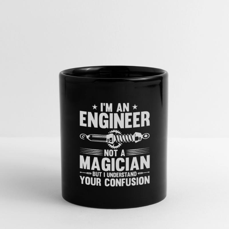 Engineer Brain Mechanical Engineering Electrical Engineering Math Full Colour Mug