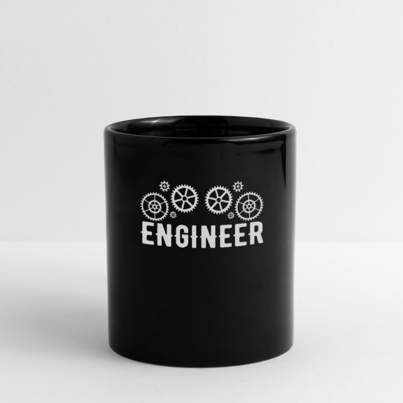 Engineer Brain Mechanical Engineering Electrical Engineering Math Full Colour Mug