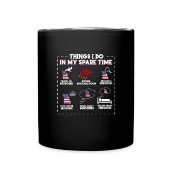 Missouri - Full Colour Mug - black - Front