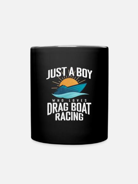 Drachenbootrennen Drachenboot - Tasse einfarbig - Schwarz