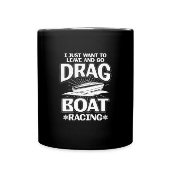 Dragon Boat Race Dragon Boat - Mug uni - noir - Devant