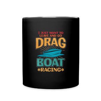 Dragon Boat Race Dragon Boat - Mug uni - noir - Devant