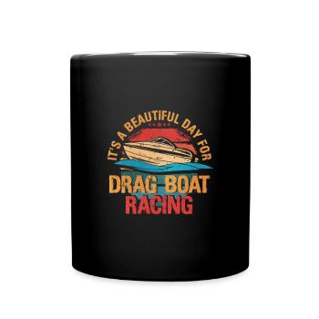 Dragon Boat Race Dragon Boat - Mug uni - noir - Devant