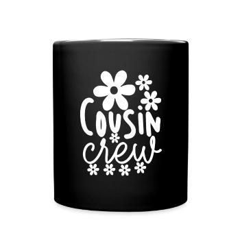 Cousin Team Family Relatives Friends Cousins - Full Colour Mug - black - Front