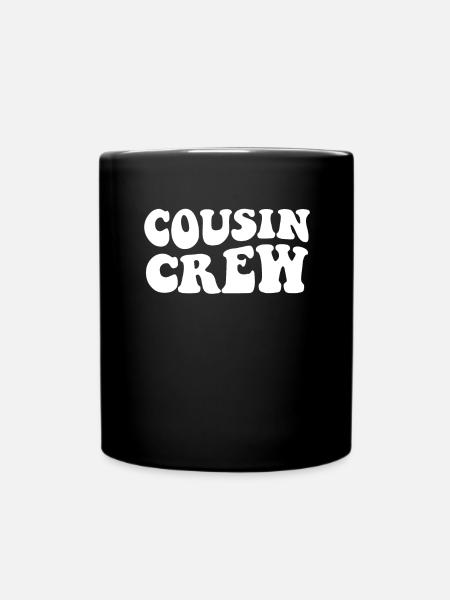 Cousin Équipe Famille Familles Amis Cousins - Mug uni - noir