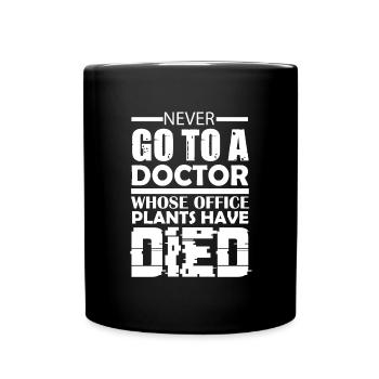 Interniste médical Médecine Docteur Cadeau - Mug uni - noir - Devant