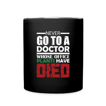 Interniste médical Médecine Docteur Cadeau - Mug uni - noir - Devant