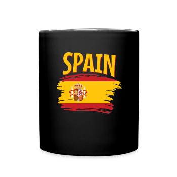 I love Spain - Full Colour Mug - black - Front