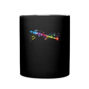 Clarinet - Full Colour Mug - black - Front