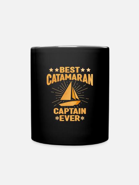 Catamaran - Mug uni - noir