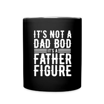 Welt bester Papa Vater Paare Paar Eltern Dad daddy - Tasse einfarbig - Schwarz - Vorne