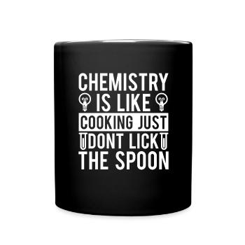 Chimie Chimiste Scientifique Bachelor Master - Mug uni - noir - Devant