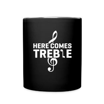 Musicien vinyle Musique rétro Vinyle Vintage Musique Making - Mug uni - noir - Devant