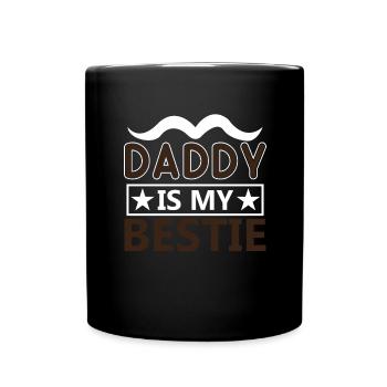 Le meilleur papa du monde Papa Couples Couple Parents Papa Papa - Mug uni - noir - Devant