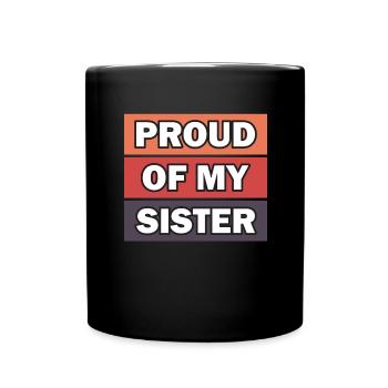 Pride Frère Soeur Jumeaux Frères et sœurs - Mug uni - noir - Devant