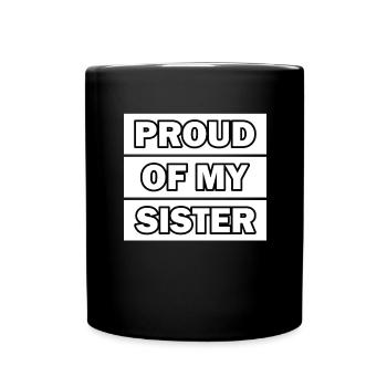Orgueil Frère Soeur Jumeaux Frères et sœurs - Mug uni - noir - Devant