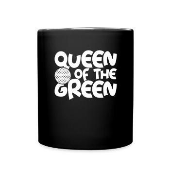 Golf Queen Golfer Women Golf - Full Colour Mug - black - Front