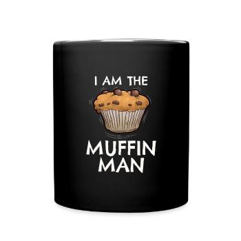 I'm the Muffin Man - Full Colour Mug - black - Front