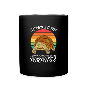 Turtle - Full Colour Mug - black - Front