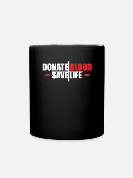 Don de sang Dons de sang Donneurs de sang - Mug uni - noir