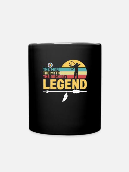 Archery - Bow Hunter Design Archery Arrow - Mug uni - noir