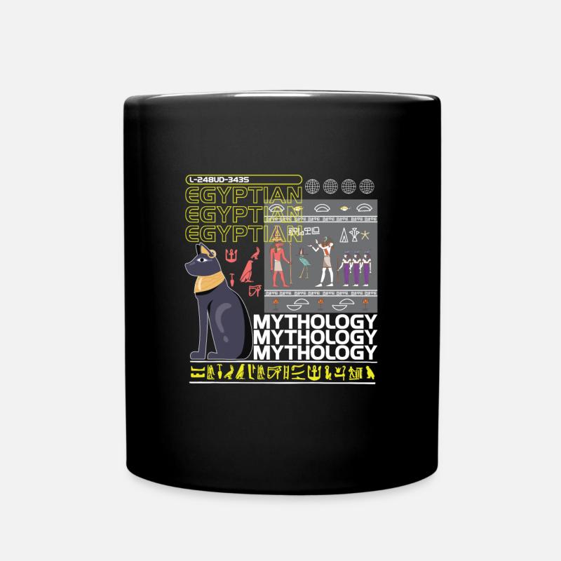 Egyptian mythology Egypt Bastet - Full Colour Mug - black