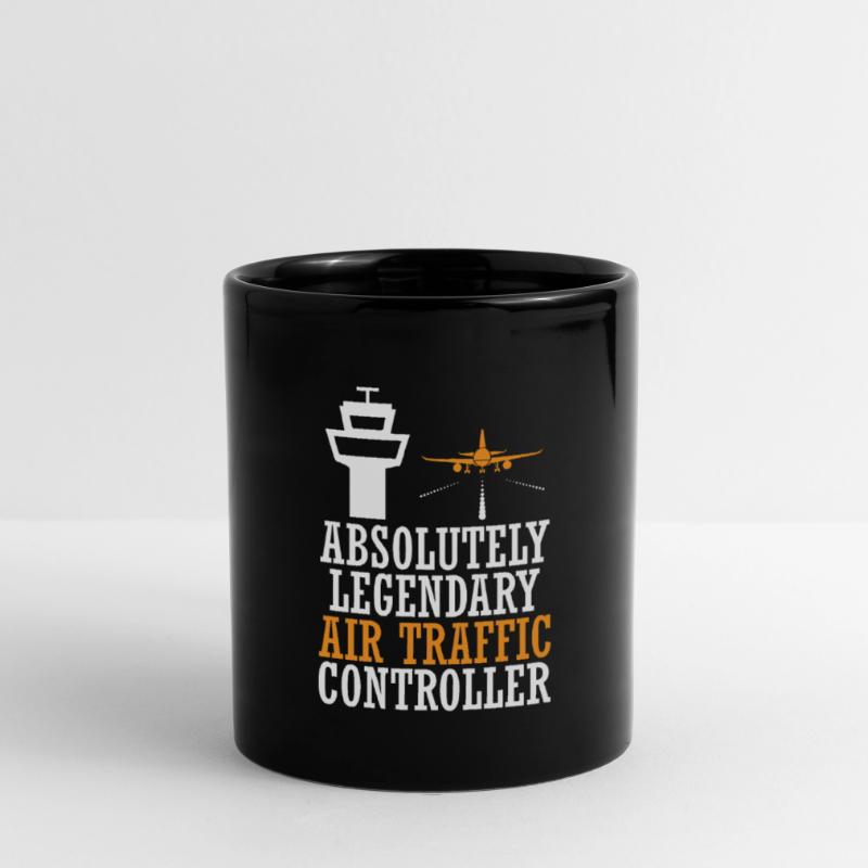 Air traffic controller Tower controller Flight attendants Full Colour Mug