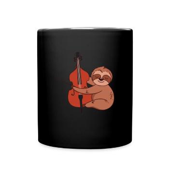 Violoncelle Drôle Cadeau Alto - Mug uni - noir - Devant