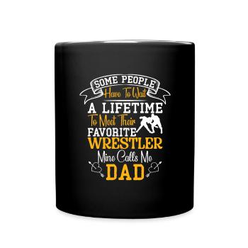 Wrestling Wrestling Wrestler Wrestler Gift Son - Full Colour Mug - black - Front