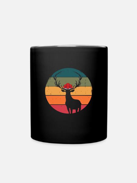Schwarzwaldmädel Bollenhut Schwarzwald - Tasse einfarbig - Schwarz