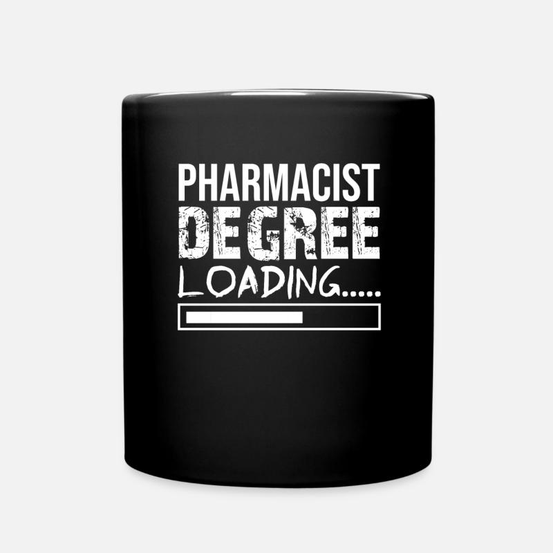 Apotheker Geschenk Apotheke Pharmazie Abschluss - Tasse einfarbig - Schwarz