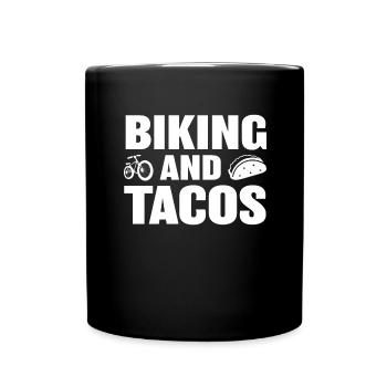 Vélo VTT Taco VTT - Mug uni - noir - Devant