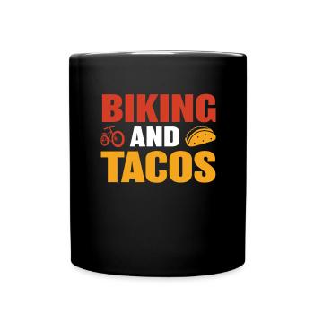 Vélo VTT Taco VTT - Mug uni - noir - Devant