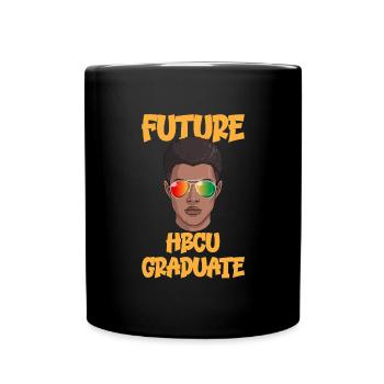 Future HBCU Graduate Boys Historical Black College - Tasse einfarbig - Schwarz - Vorne
