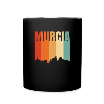 Murcia Spanien Skyline - Tasse einfarbig - Schwarz - Vorne
