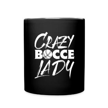 Bocce Spruch Bocce Ball mit Jack Bocci Game Bocce - Tasse einfarbig - Schwarz - Vorne
