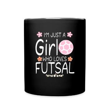 I m Just A Girl Who Loves Weightlifting - Mug uni - noir - Devant