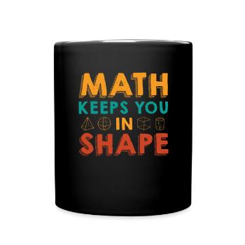 Professeur de mathématiques Formule mathématique Professeur de géométrie - Mug uni - noir - Devant